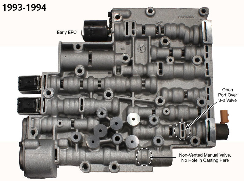Sunbelt 4L60E Valve Body