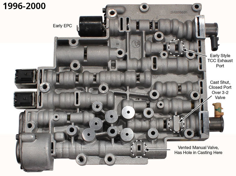 Sunbelt 4L60E Valve Body
