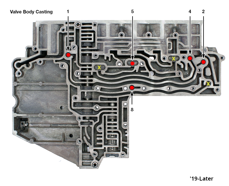 68RFE Valve Body