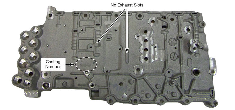 6L50 Valve Body