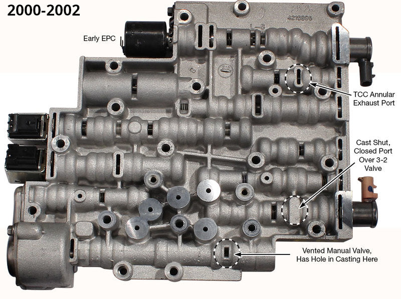 Sunbelt 4L60E Valve Body