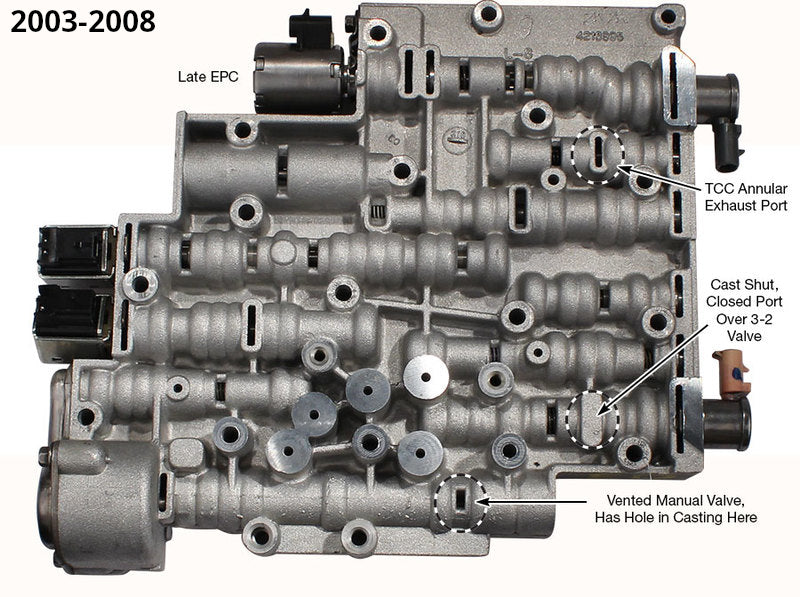 Sunbelt 4L60E Valve Body