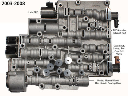 Sunbelt 4L60E Valve Body
