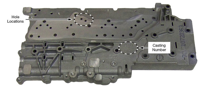 6L90 Valve Body