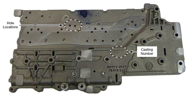 6L90 Valve Body
