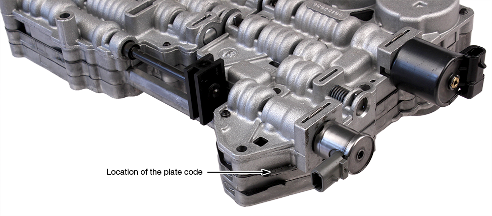5L40E Valve Body