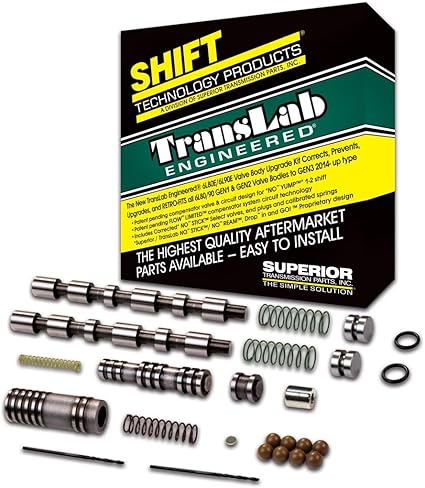 Superior STL-6L80E TransLab Engineered® 6L80E-6L90E Valve Body Upgrade Kit