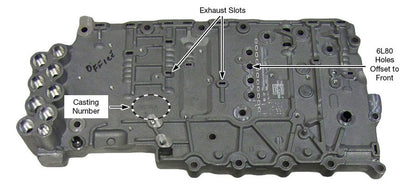 6L50 Valve Body