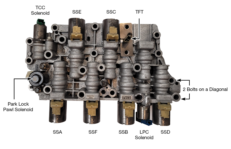 8F35/40 Valve Body